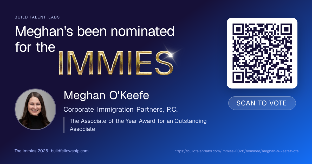 Branded share card — Associate of the Year