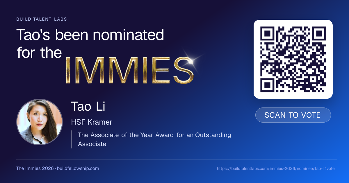 Branded share card — Associate of the Year